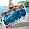 Classic Thriller Movie J-Jaws Beach Towel Colorful Bath Towels For Girl Microfiber Quick Dry Custom Sand Free Beach Gym Pool