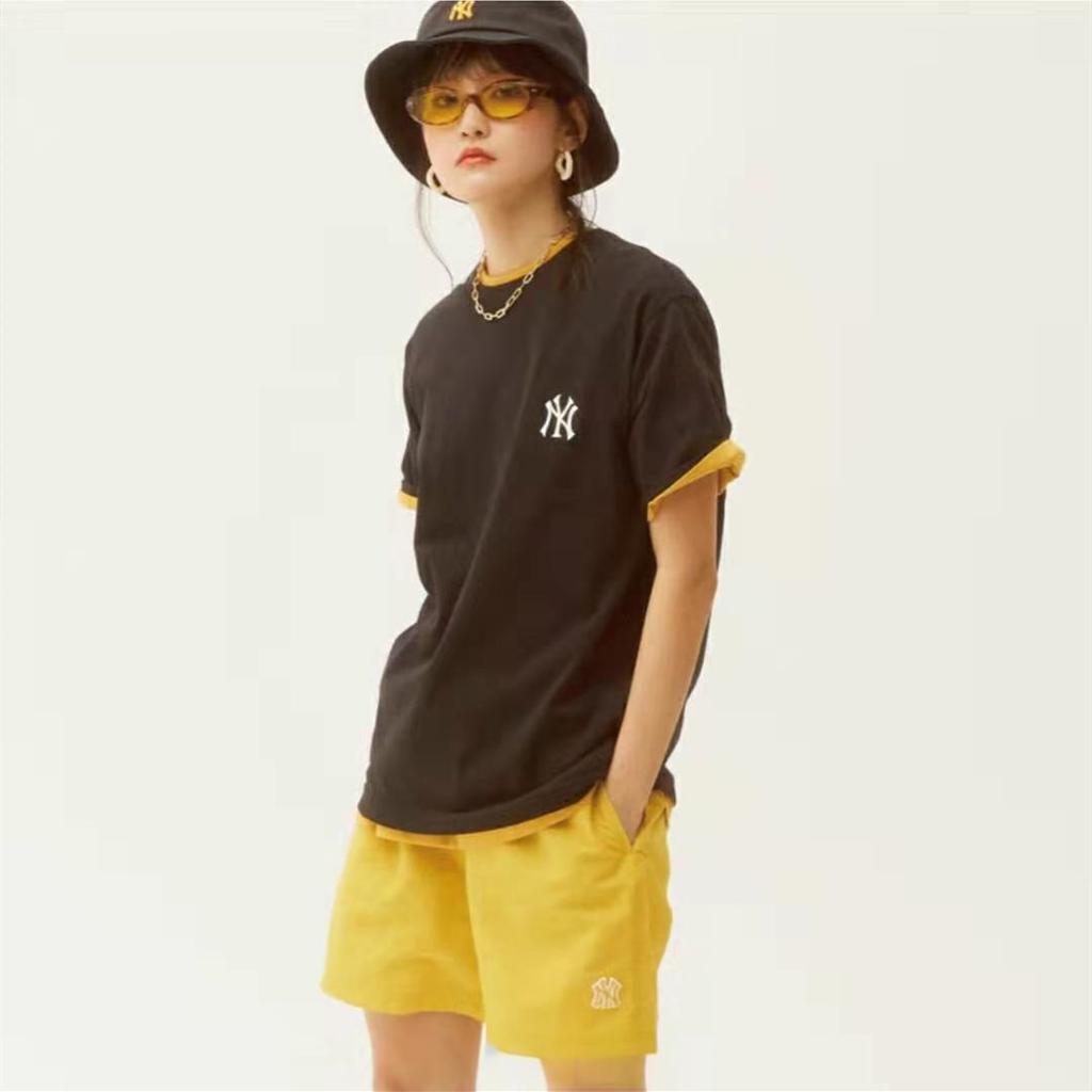 New MLB Casual Shorts Unisex Yellow 31SMU2131-50D