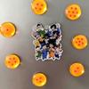 Magneti per Frigorifero Dragon Ball 1-7 Stelle Anime Cartone Animato Creatività Magneti Rotondi Lavagna Bianca Ufficio Messaggio Arredamento Casa Cucina Regalo