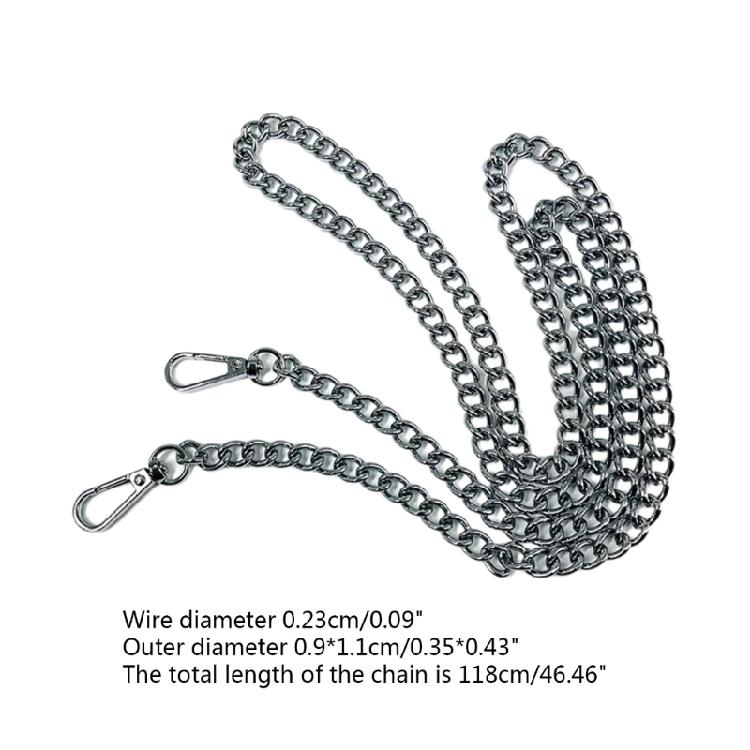 Metal Chain Strap DIY Chains Replacement Purse Straps Shoulder Crossbody Bag