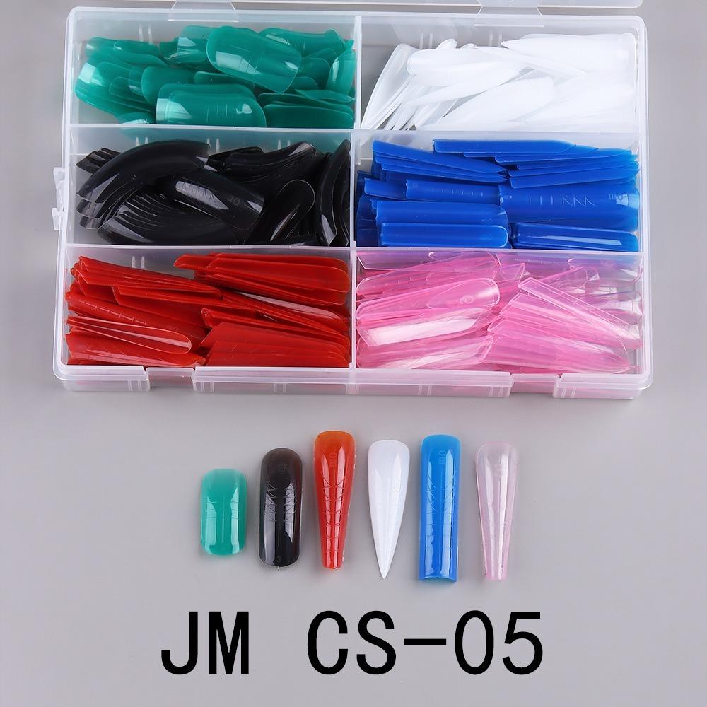 

Цветная полная форма для ногтей Акриловый кристалл Наращивание ногтей 2025 Типсы для ногтей Для женщины 05