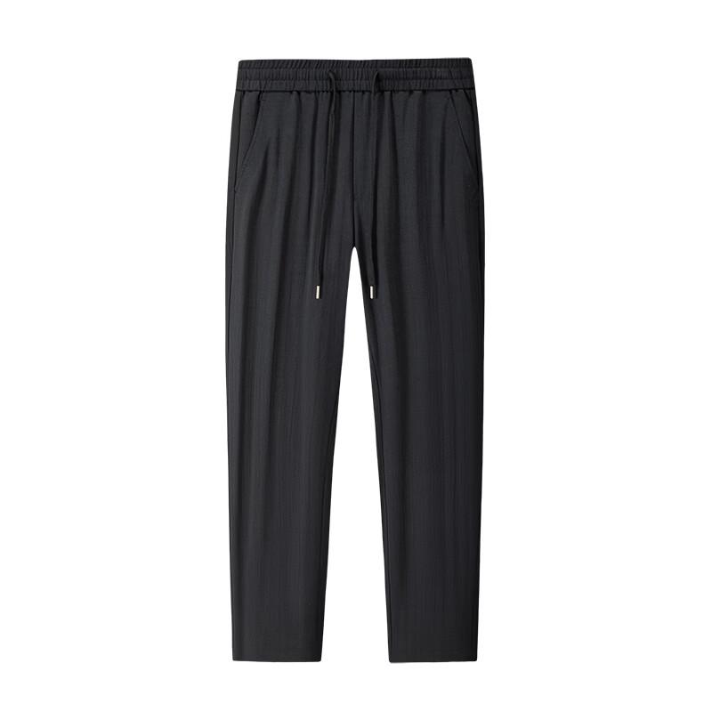 ROMON Men's Loose Straight Casual Pants