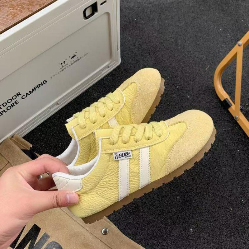 Pink Women's Shoes Autumn New Spring Versatile Thin-soled Lightweight Casual Sports Board Shoes