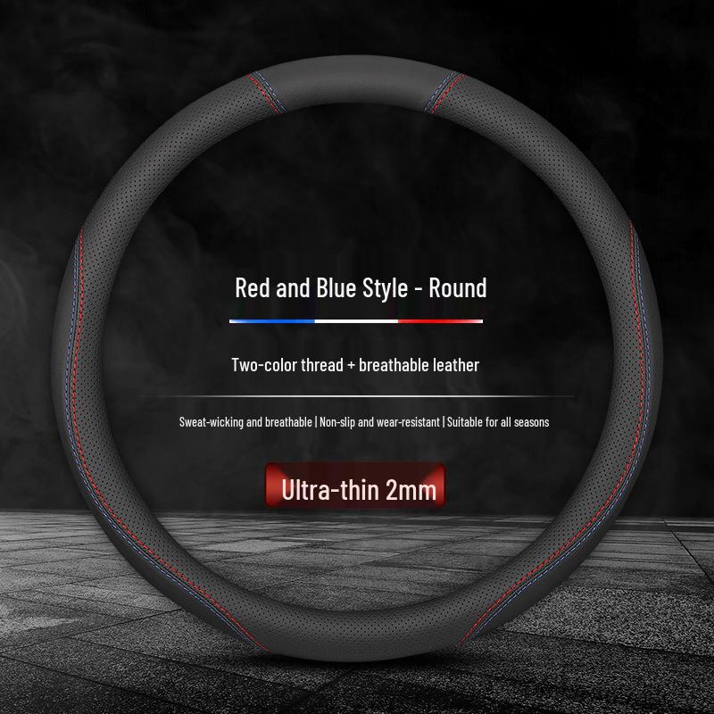 Universal Breathable Steering Wheel Cover for 24 Nio Models: ES6, ET5T, EC6, ET5, ES8, ET7 - Suitable for All Seasons