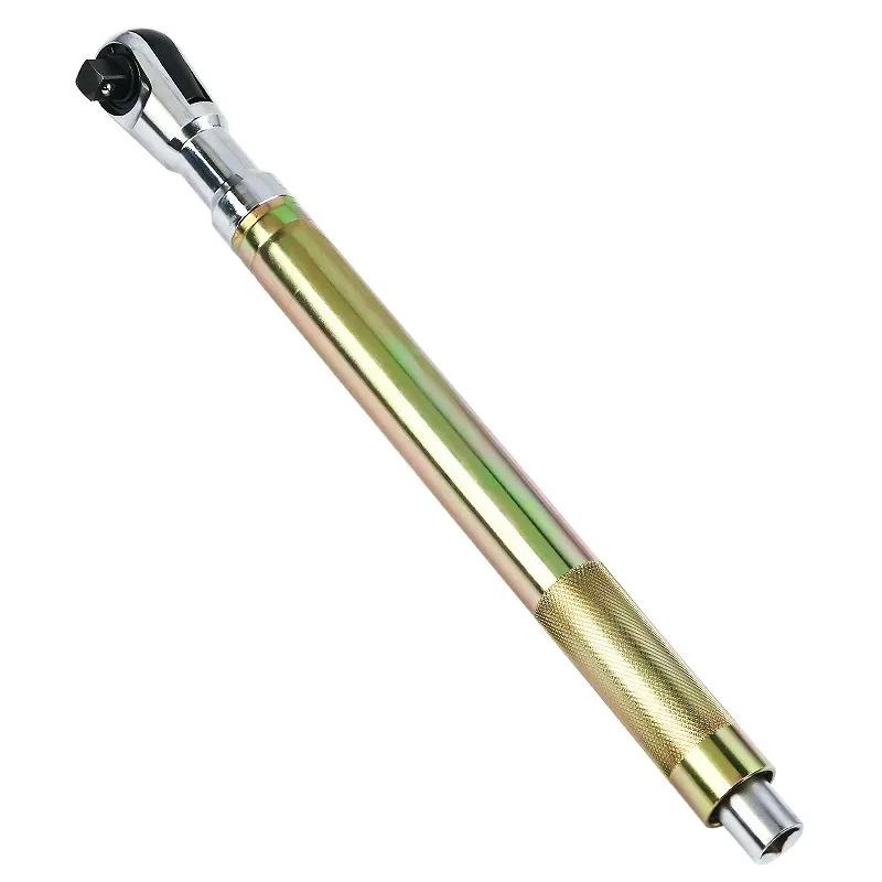 Offset Impact Extension Wrench, Ratchet Wrench High Torque Auto Repair Tool, 1/2 Manual Automatic All-in-One 4 Adapter