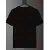 Europäische Größe Herren Mode Lässiges T-Shirt mit Kräftigem Buchstabenaufdruck, Einfaches und Verspieltes Design für einen Einzigartigen Look Bequemes T-Shirt
