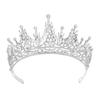 Luxurious Hair Hoop Girl Birthday Party Elegant Pageant Water Drop Crystal Girl Wedding Costume Headwear
