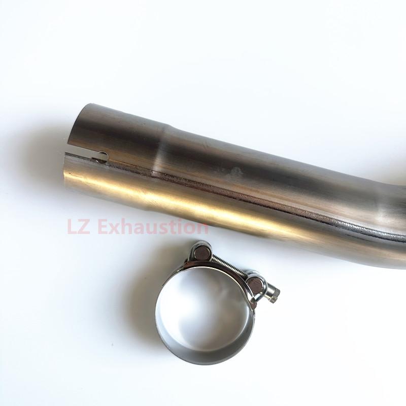 For Kawasaki Ninja ZX6R ZX-6R 636 ZX 6R 2024 Mid-Pipe for Motorcycles Titanium Alloy Mid-Pipe