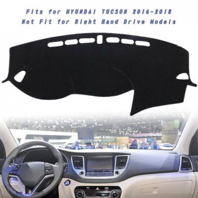 For Hyundai Tucson 2016 2017 2018 Dash Cover Mat Dashmat Dashboard Cover Black