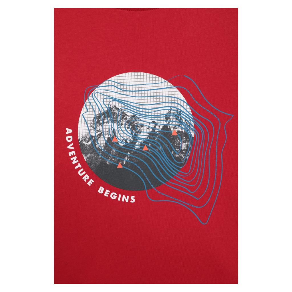 Mountain Warehouse Mens Adventure Begins Organic Cotton T-Shirt