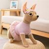 Chihuahua/Labrador/Bulldog/Pomeranian Puppy Stuffed Shar Pei Dog Plush Toy Cute Simulation Pets Soft Baby Dolls Gifts For Kids