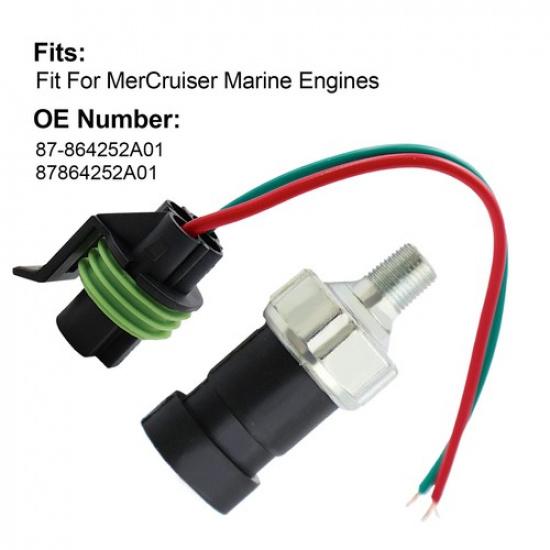 Low Oil Pressure Fuel Pump Shut off Sensor Switch 87-864252A01 for MerCruiser
