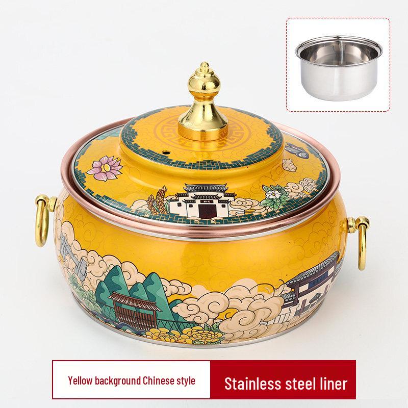 DM Эмалированный медный электрический хот-пот