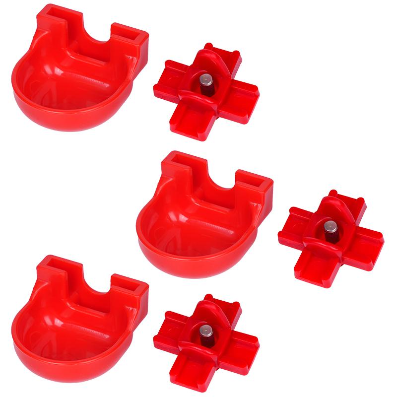 Automatic Water Dispenser Quail Chick Pigeon Duckling Water Dispenser Drinking Bowl Husbandry Tool Poultry Farming Tool 5/3/1Pcs