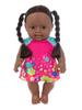 Doll Toy 30cm Curly Hair Lifelike Soft Baby Doll Toy Play Set for Kids for Home