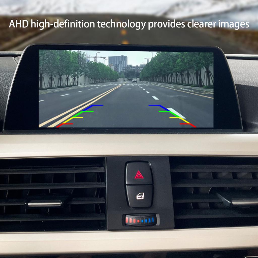 Rearview Camera License Plate Holder Backup Camera, 170 Degree Wide Angle View, High Resolution Display