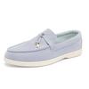Men's 2025 Summer Slip-On Loafers - Large Size, Flat Bottom