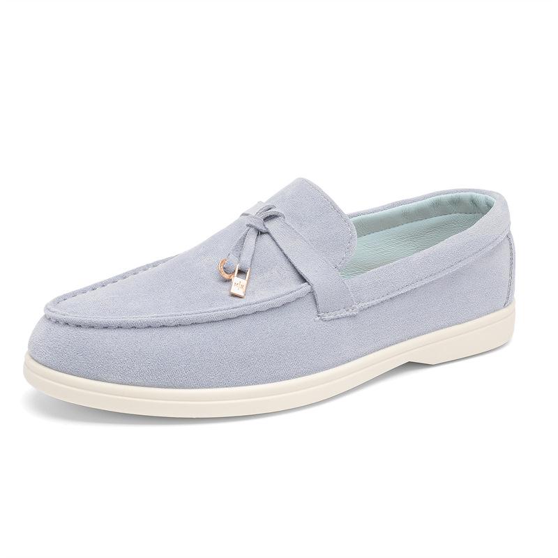 Men s 2025 Summer Slip-On Loafers - Large Size, Flat Bottom 43