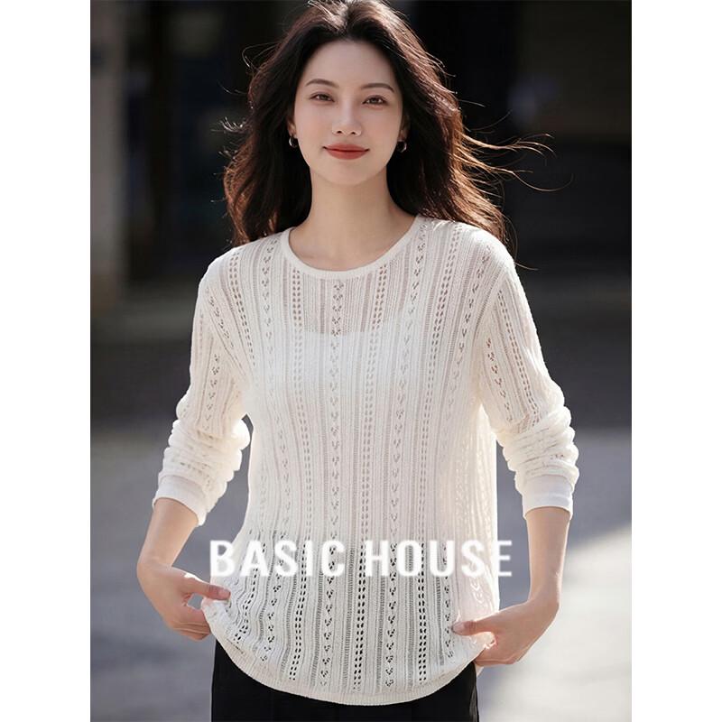 Basic House Women s Long Sleeve Knit Sweater XL
