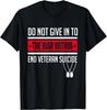 End Veteran Suicide The War Within T-shirt