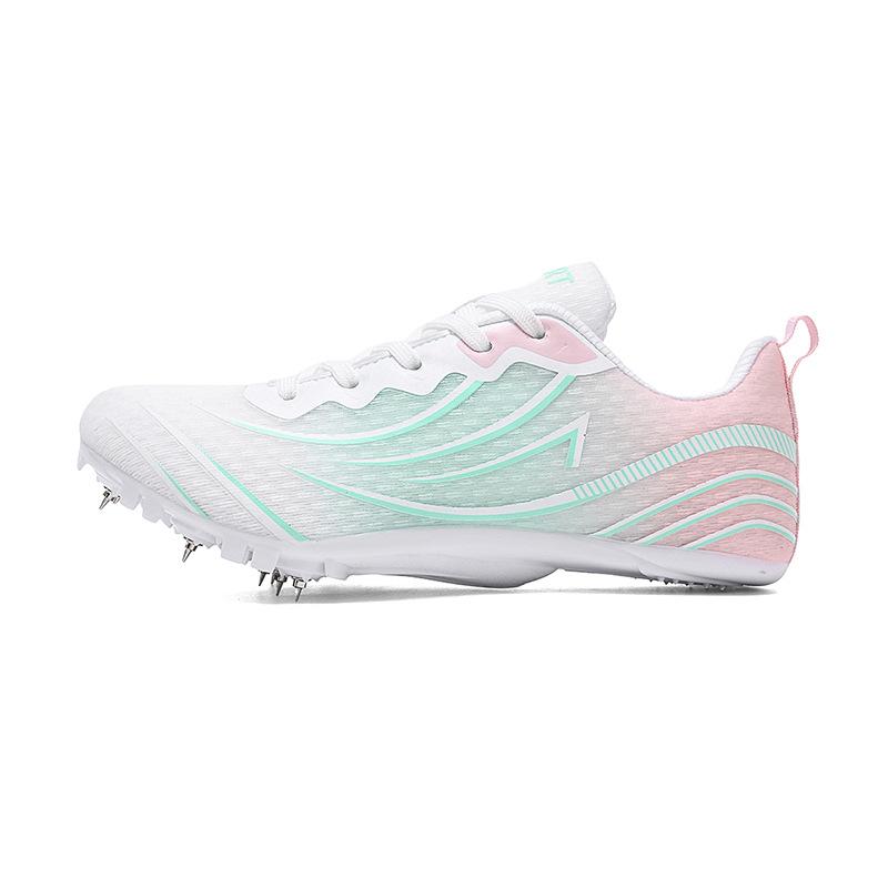 New track and field sprinting sports men's and women's sports outdoor nail shoes medium and long running long jump shoes high school entrance