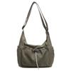 Drawstring Lightweight  Bag Women's Large Capacity Crossbody Bag Commuter Shoulder Bag