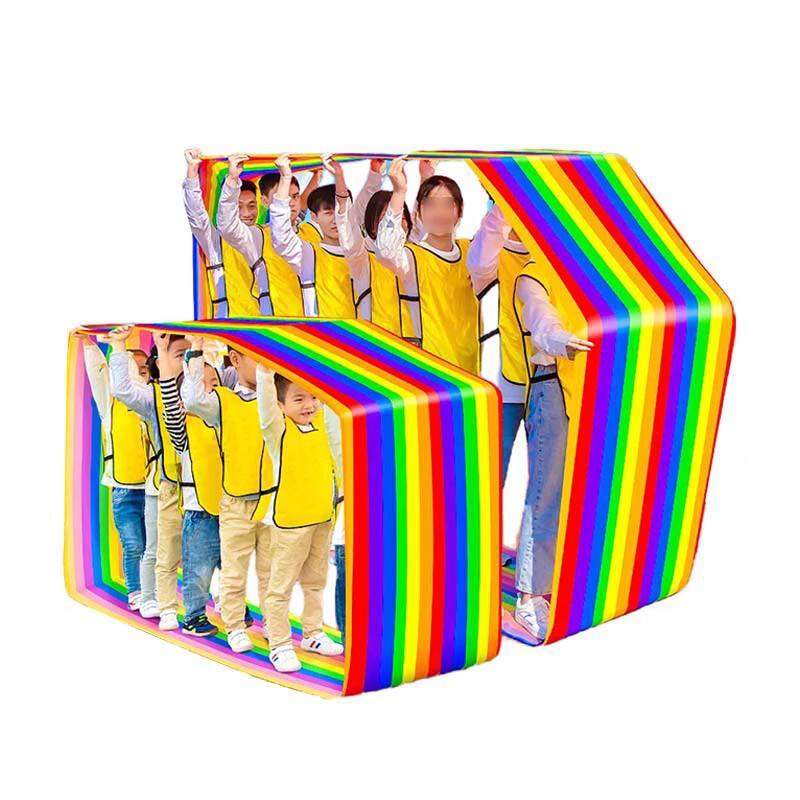 Giant Team Building Fire Wheel Game