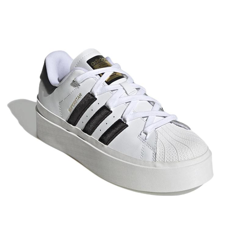 Adidas Women's Superstar Bonega 'White Black Gold Metallic' Women's Sneakers GX1840