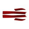 Per Ford Mustang GT 2015-2021 Accessori Auto Striscia Decorativa Specchietto Retrovisore Auto in Fibra di Carbonio Copertura Rivestimento Adesivi Personalizzati