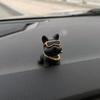 French Bulldog Temporary Parking Phone Number Plate