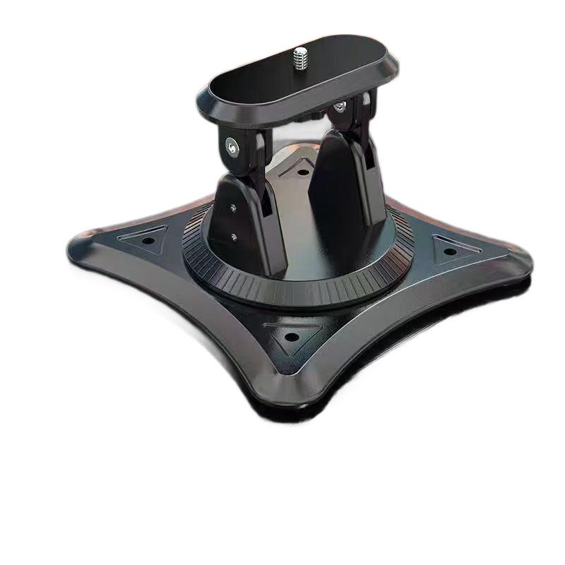 Universal Multi-Functional Projector Mount: 360° Adjustable Pan-Tilt for Desktop, Wall, or Ceiling