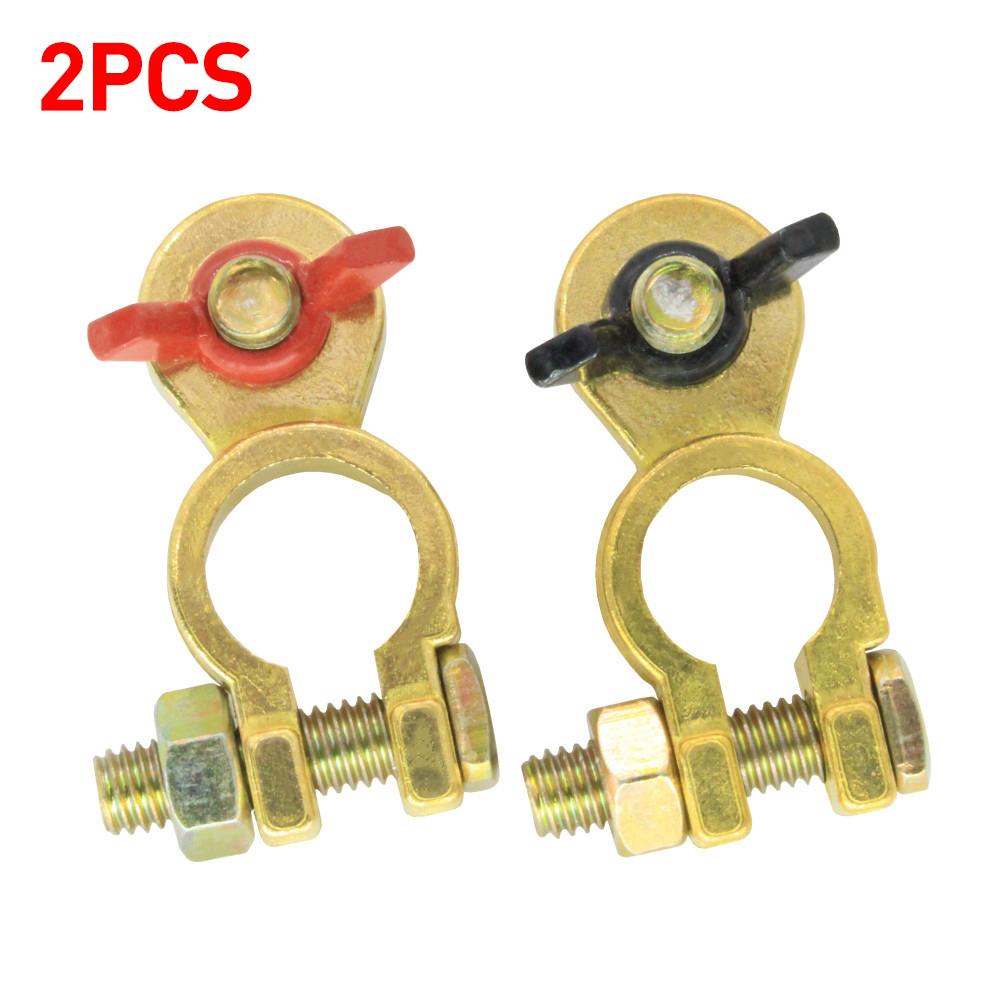 

1 пара зажим для аккумулятора для автомобиля, лодки, грузовика, зажим для разъема из сплава, быстроразъемный зажим для аккумулятора, латунный разъем