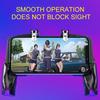 Four Finger Linkage Mobile Phone Game Controller Button Handle Joystick for PUGB