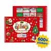 Reusable Sticker Book for Kids Dinosaur Ocean Scene Early Educational Toy for Toddlers 3‑8 Years Old
