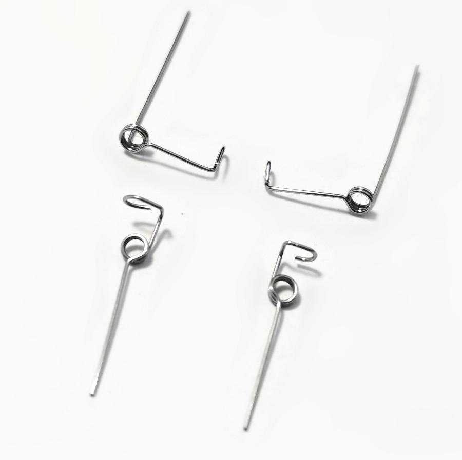 

Стоматологическая ортодонтическая вращающаяся осевая пружина кручения/положительного вращения CWCCW, вращающаяся по часовой стрелке пружина, стоматологический ортодонтический аксессуар 4 packs Mixed