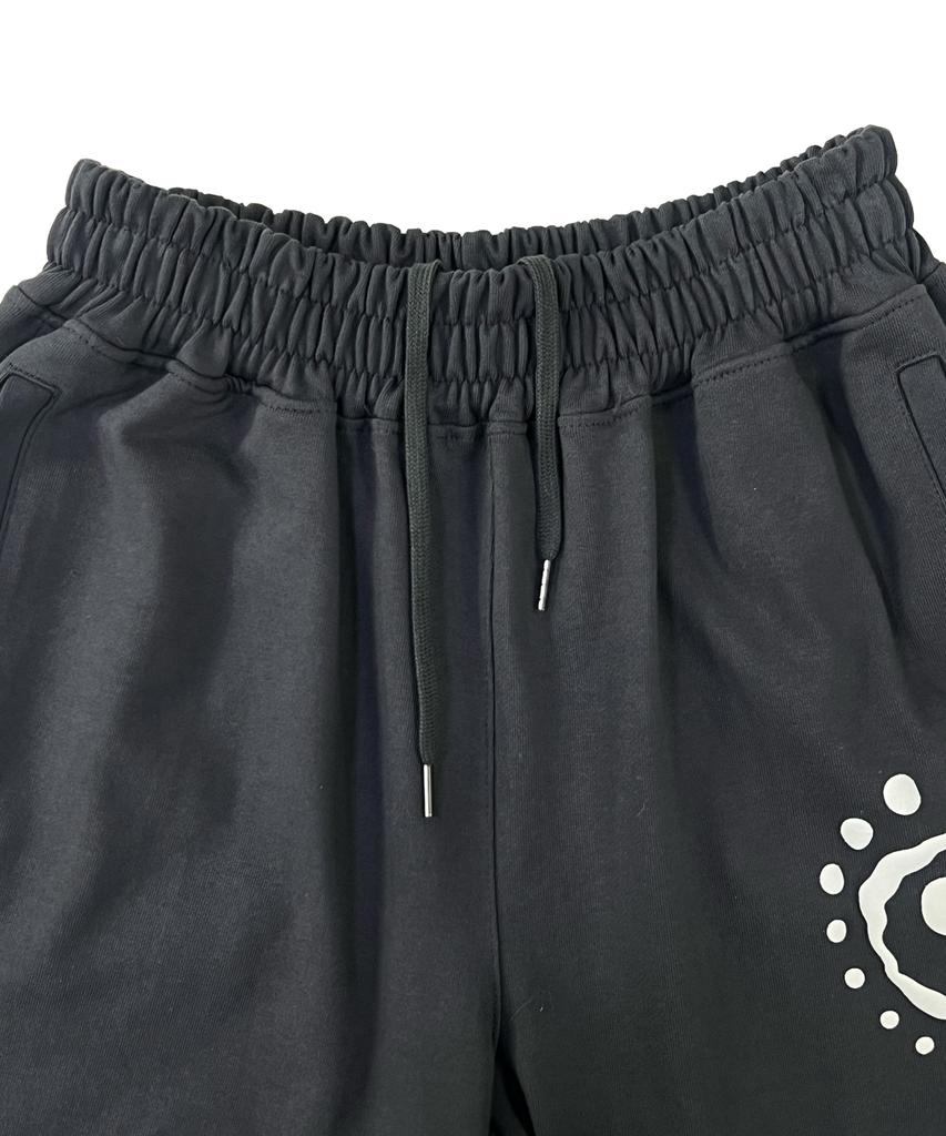 Sseleupe Symbol Embossed Sweatpants Charcoal