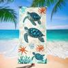 1 Stück Mikrofaser Groß Schnelltrocknend Sandfrei Leicht Faltbar Wassertier Schwimmtraining Matte Reise Camping Yoga Fitnessstudio Saugfähig