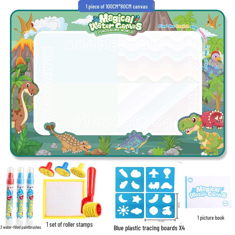 Magic Water Canvas: Children's Colorful Doodle Mat & Drawing Board