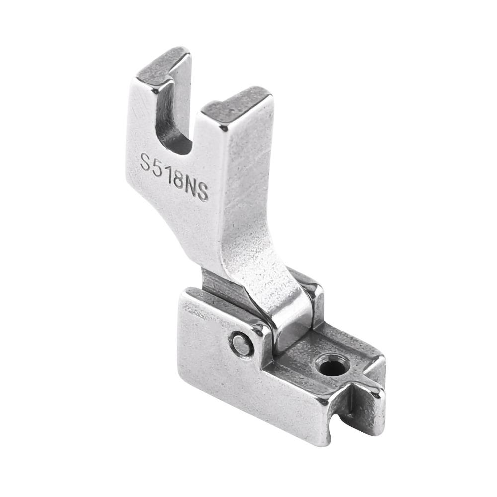 Steel Presser Foot Universal Hinged Zipper Presser Foot High Shank Invisible Zipper Foot Industrial Machines