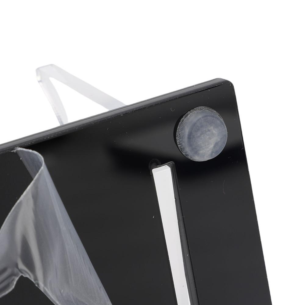 2 Sets Acrylic Sword Display Stand Black Desktop Sword Holder Sword Storage Rack Home Organization