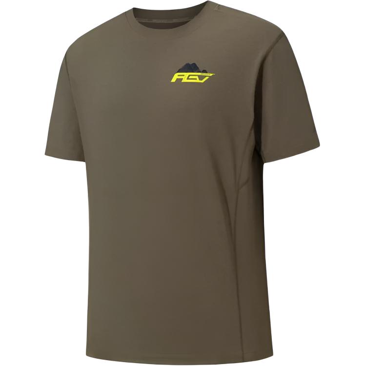 

Anta Outdoor Travel Series Casual Round Neck Pullover Short Sleeve T-Shirt Unisex Tops 172620101-5 L