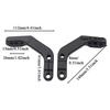 Aluminum Alloy Hand Guard Mounting Bracket Handlebar Fixing Block 28mm  for Motocross ATV Bike Snowmobile Replacement Repair