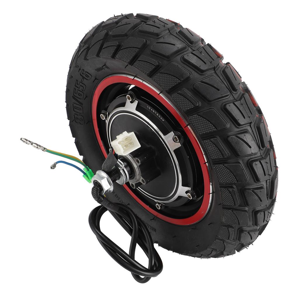 Electric Scooter Hub Motor Rear Wheel for M4 M4pro 10 Inch Scooter 48V 800W Rear Wheel Drive Motor Replacement With Tire