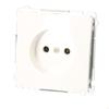 Single socket without grounding BMG1.01/11 Basic module white