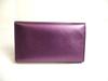 Authentic PRADA Metallic Purple Saffiano Metal Leather 6 Pics Key Chain #a367  Refurbished