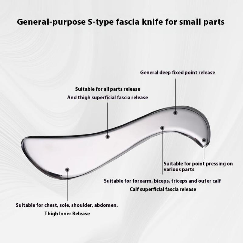 Fascia Knife Self-use Multi-functional Release Tool S-type Fascia Knife Universal Throughout The Body