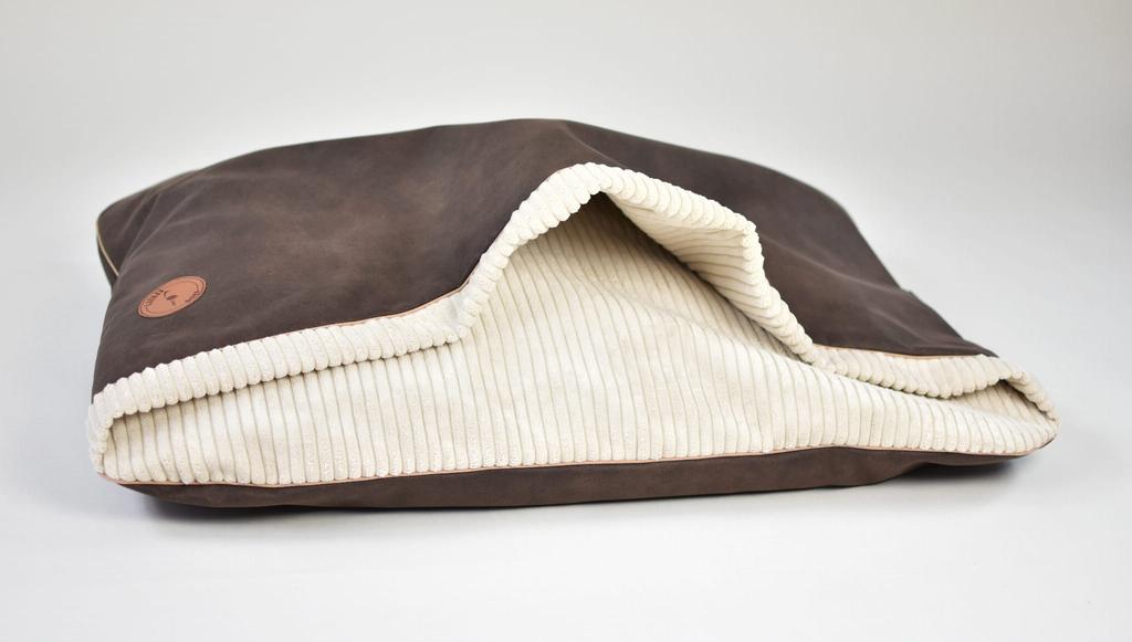 Mink Nel Brown + Cream 100Cm X 80Cm