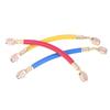 Refrigerant Charging Hose, 1/4 Sae Thread 800-4000Psi Tube Hvac Hoses, For Home Air Conditioner Refrigeration Maintenance