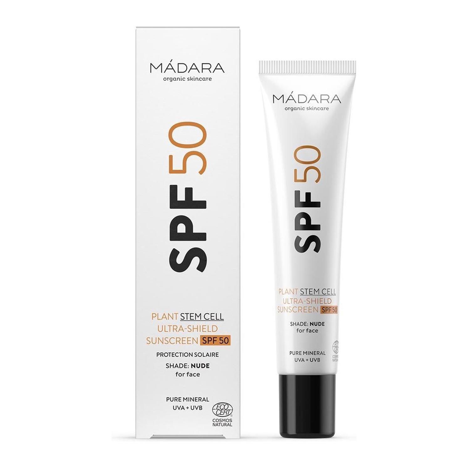 

Мдара Мадара Spf50 Растительные Стволовые Клетки Ультра-Защитный Крем Тоно Нюд 40 мл