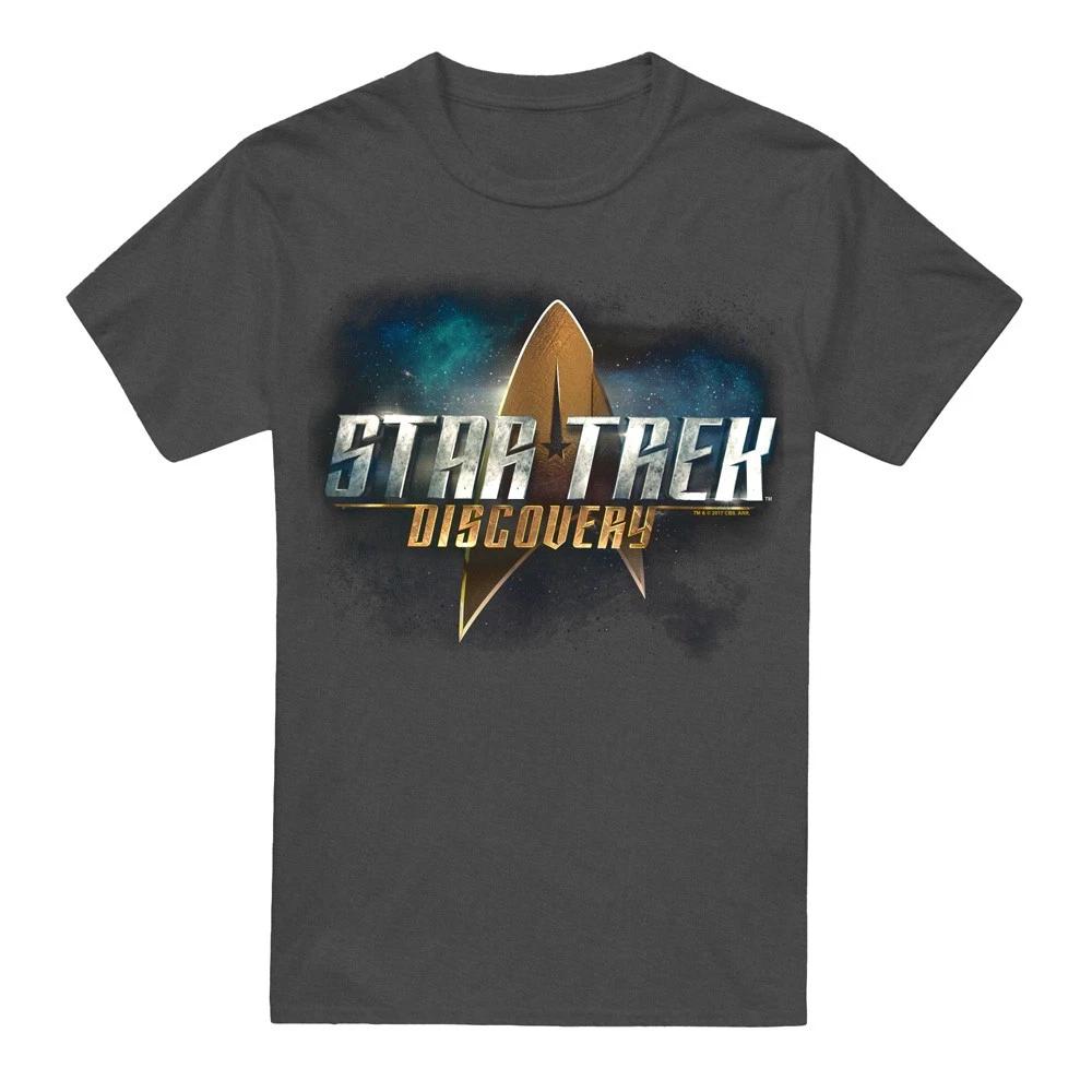 

Star Trek Discovery Discovery Logo T-Shirt S-3XL, Charcoal S